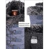 Women's Waterproof Mid Calf Snow Boots Warm Fur Topline Duck Boot for Winter Anti-slip Outdoor - 2 of 4