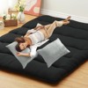 Japanese Floor Futon Mattress, Japanese Tatami Mat Folding Futon Mattress Sleeping Mattress Pad for Adults Kids, Roll Up Camping Mattress - 4 of 4