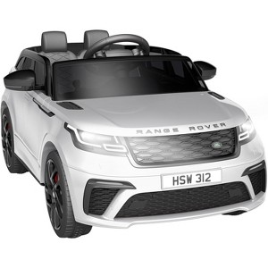 12V Licensed Land Rover Ride-On Car for Kids, Electric Battery Powered Truck with Parental Remote Control, Music, LED Lights, Bluetooth - 1 of 4