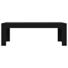 vidaXL Coffee Table Black 40.2 in.x19.7 in.x14.2 in. Engineered Wood - 4 of 4