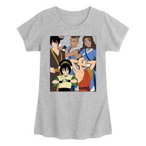 Girls' - Avatar - Hybrid Apparel Fitted Short Sleeve Graphic T-Shirt - 1 of 3