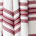 striped burgundy