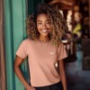 Dalix Womens Bow Jersey Tee - 3 of 4