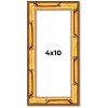 PosterPalooza | 4x10 Bamboo Picture Frame, UV Acrylic, 4 Finishes - Brown, Black, Gold, and Natural - 2 of 4