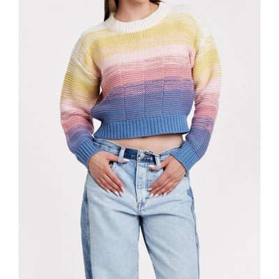 Women's Jaycee Ombre Crochet Sweater - Another Love