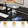 Aheaplus 59'' Computer Desk with 3 Drawers and Led Lights, Home Office Desk with File Drawer & Power Outlet - 4 of 4
