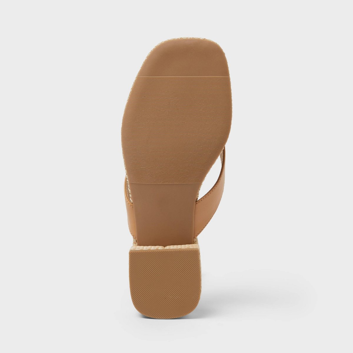 Женские туфли A New Day Women's Berkely Square Toe Thong Heels - A New Day™ Natural 7 — фото 4