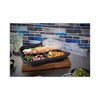 Pactiv Evergreen EarthChoice Entree2Go Takeout Container, 3-Compartment, 48 oz, 11.75 x 8.75 x 2.13, Black, Plastic, 200/Carton - 2 of 4