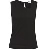 LASCANA Women's Asymmetrical Neckline Top Solid - image 4 of 4