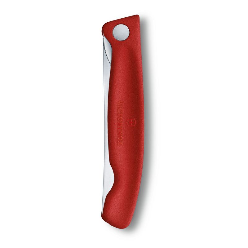 Victorinox Swiss Classic 4.3 Inch Foldable Paring Knife Wavy Edge Red, 4 of 5