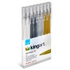 KINGART Gel Pens – Black, White, Gold & Silver - 8 Count - 3 of 4