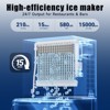 Mojgar Commercial 650Lbs/24H Ice Maker Machine,Ice Ready in 5-15 min,360Lbs Large Storage,1033W Stainless Steel Electric Cube Ice Machine - 4 of 4
