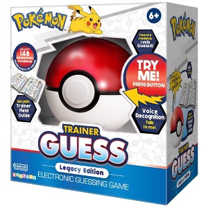 Pokémon: Trainer Guess - Legacy - Electronic Guessing Game, Collect 148 Iconic Pokemon, Field Guide, Talk To Your Light & Sound Poke Ball, Kids 6+ - 1 of 4