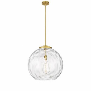 Athens Water Glass - 1 Light Pendant In Industrial Style-19.5 Inches Tall and 17.88 Inches Wide - 1 of 1