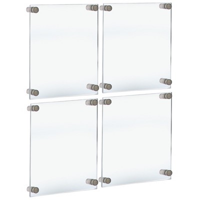 Azar Displays Floating Acrylic Wall Frame