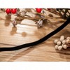 Classic Black Velvet Choker Necklace for Women, Valentine's Birthday Gift, Halloween - 4 of 4