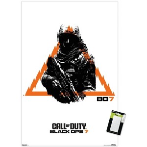 Trends International Call of Duty: Black Ops 7 (2025) - Burnt Orange Operative Unframed Wall Poster Prints - 1 of 4