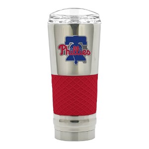MLB Philadelphia Phillies 24oz Chrome Draft Tumbler - 1 of 2