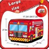Etokfoks Pop Up Fire Truck Play Tent 1 Piece for Kids Ages 3 to 5 Indoor Outdoor Waterproof 44.1 x 27.5 x 27.5 Inches Easy Setup - 3 of 4