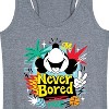 Women's - Disney - Mickey Never Bored Graphic Racerback Tank - 2 of 4