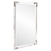 Howard Elliott 38.5"x26.5" Elsie and Acrylic Rectangular Decorative Wall Mirror Silver - 3 of 4