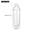 Unique Bargains Removable Plastic Boba Tea Cocktail Shakers with Scale - 2 of 4