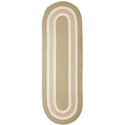 Colonial Mills Crescent Area Rug 2x5 Linen