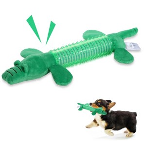VECELA Pet Supplies Dog Toys, Dog Chew Toys for Small & Medium Dog, Biting Toys Pet Plush Rubber Toys for Teething - 1 of 4