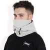 Anna-Kaci Men's Fleece Hooded Neck Warmer with Adjustable Drawstrings and Full Face Coverage for Cold Weather - 2 of 4