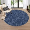 Machine Washable Area Rug With Non-Slip Backing Stain Resistant Easy Cleaning Indoor Carpet For Living Room Bed Dining Room Playroom Office - 3 of 4