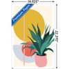 Trends International Abstract Potted Plant Unframed Wall Poster Prints - 3 of 4