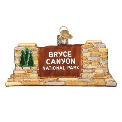 Old World Christmas 2.25 In Bryce Canyon National Park Utah Amphitheaters Tree Ornaments
