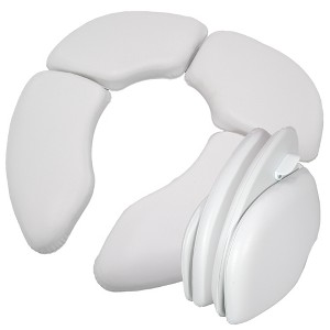 5 Star Super Deals Foldable Potty Training Seat – Cushioned, Non-Slip, Portable Toilet Seat for Adults & Toddlers – Travel-Friendly with Carrying Bag - 1 of 4