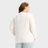 Women's Country Music Teddy Bear Graphic Sweatshirt - White - 2 of 3