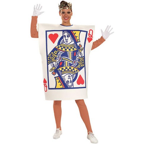 Rubies Queen Of Hearts Card Adult Costume Target