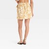 Women's Tie Mini A-Line Skirt - A New Day™ - 2 of 3
