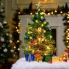 Joyfy 10.8FT Christmas Garland, Berry Beaded Christmas Garland with Lights for Home, Party, Christmas Decorations Indoor Outdoor - 4 of 4