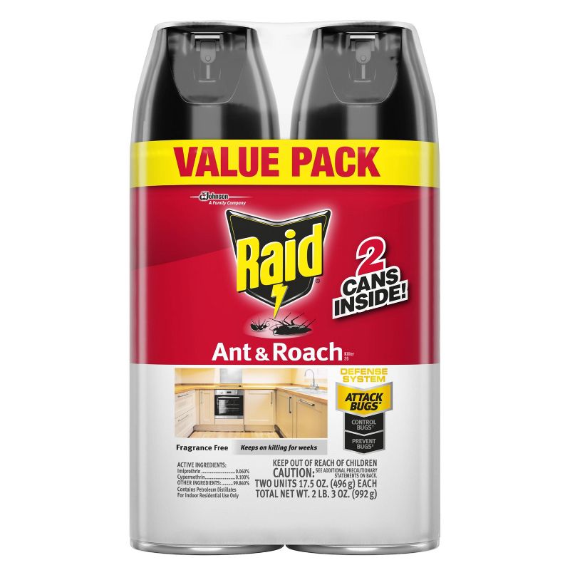 Raid Ant & Roach Killer Fragrance Free, 5 of 14