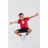 Marvel Avengers Captain America Iron Man Venom Hulk Cosplay Athletic T-Shirt and Shorts Outfit Set Toddler to Little Kid - 3 of 4