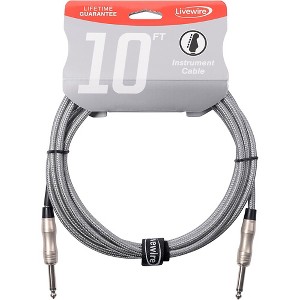 Livewire Braided Instrument Cable With Ergonomic Connectors - 1 of 4