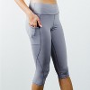 Calypsa Women's 17" Capri Leggings - 3 of 3