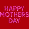 Junior's Design By Humans Happy Mother's Day Confetti Text By MeowShop T-Shirt - 2 of 2