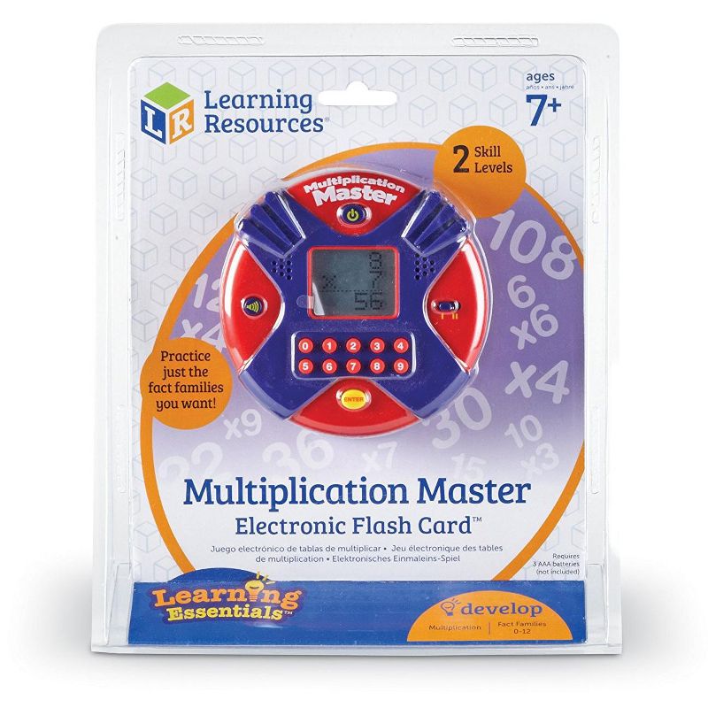 Learning Resources Multiplication Master Electronic Flash Card, 3 of 6