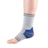 OTC Elastic Ankle Support Compression Sleeve, Unisex Brace for Injury Recovery, Joint Pain - 4 of 4