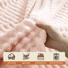 White Warm Blanket with Breathable and Soft for Couch and Bed - 3 of 4