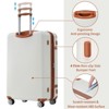 3 Piece Luggage Set, Hard Shell Luggage Set with Spinner Wheels & TSA Lock, Lightweight Travel Luggage Set for Business Trip (20'' 24'' 28'') - 2 of 4