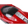 Ferrari Daytona SP3 Rosso Corsa Red with Black Top and DISPLAY CASE Limited Edition to 50 pieces Worldwide 1/18 Model Car by BBR - 3 of 4
