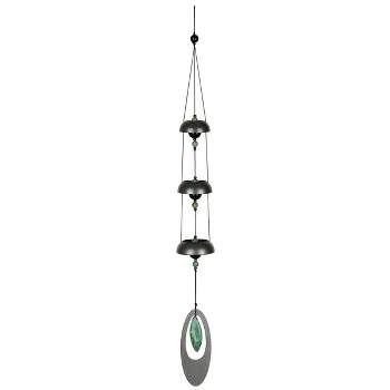 Woodstock Wind Chimes Signature Collection, Woodstock Temple Bells, Trio, 24'' Wind Bell