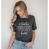 Simply Sage Market Women's A Teacher Touches A Heart Short Sleeve Graphic Tee - 2 of 3