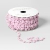 18' Christmas Humble Cheer Premium Ribbon Pink Poms - Wondershop™ - 3 of 3